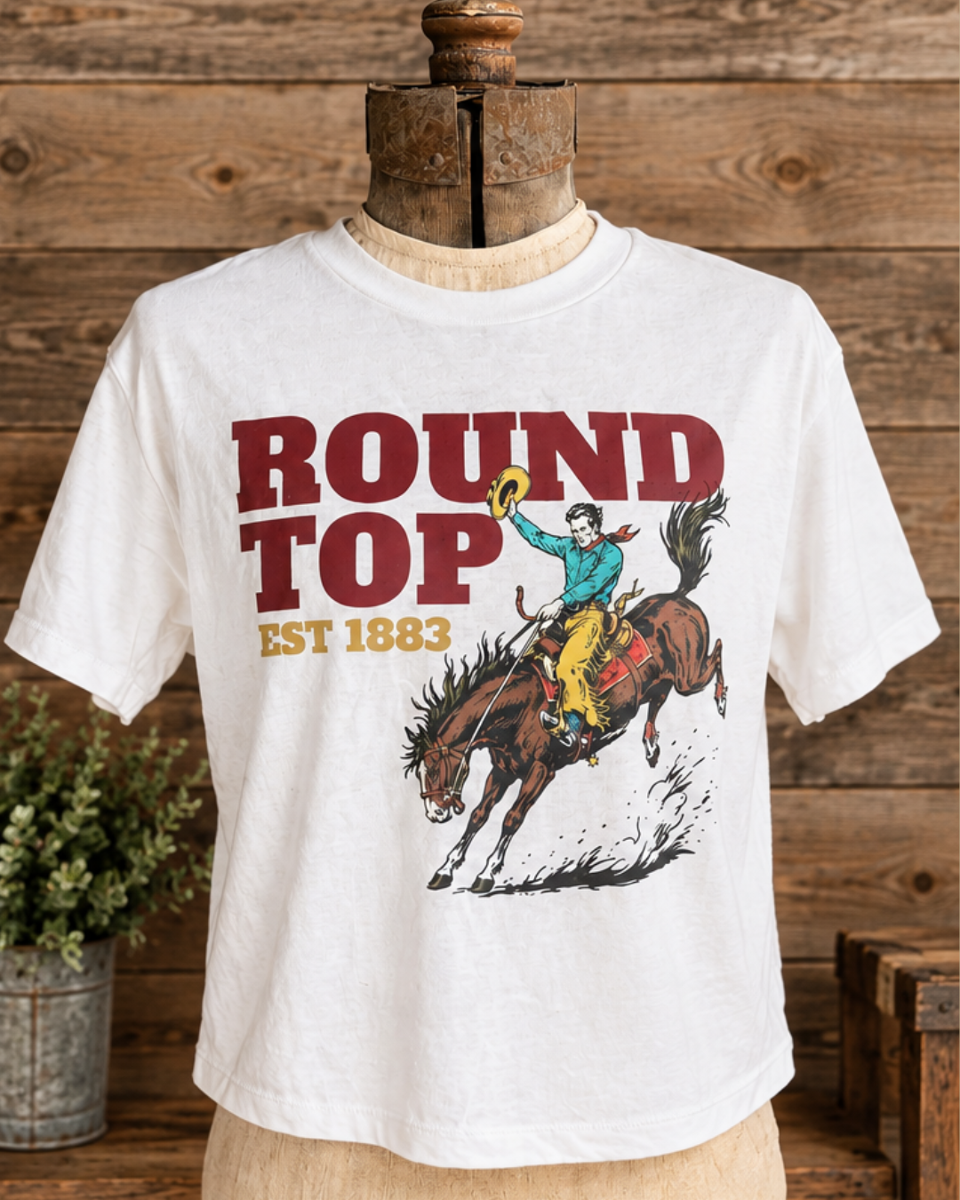 Round Top Rodeo Graphic Tee